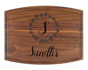 Engraved Cutting Board Personalized - Wedding Gift, Custom Cutting Board, Personalized Cutting Board, Unique Gift,  CB16