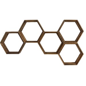 Honeycomb Shelves - Geometric Shelves - Hexagon Shelves