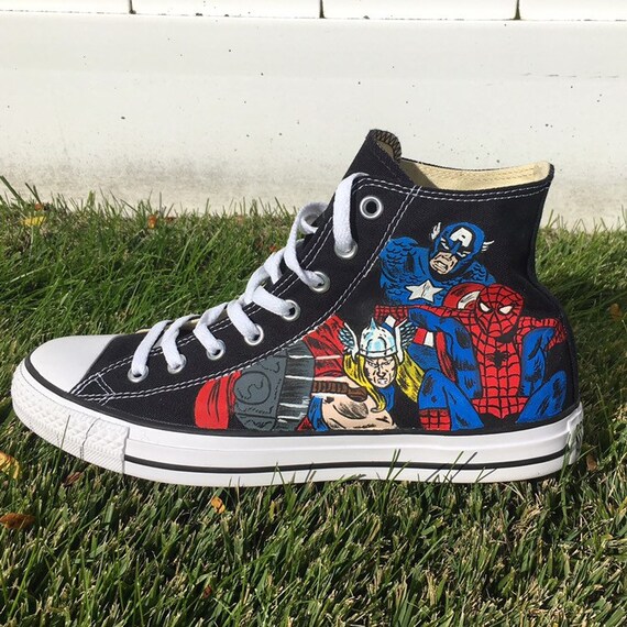 marvel superhero converse