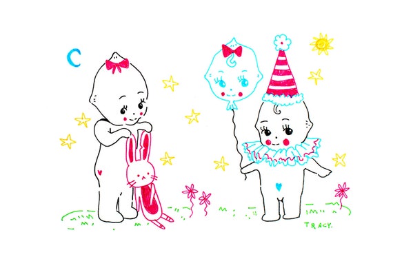 kewpie doll art
