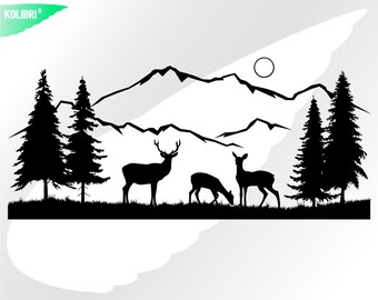 Free Free Mountain Scene Svg Free 473 SVG PNG EPS DXF File