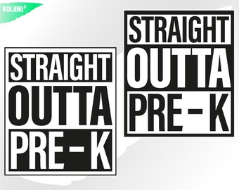 Download Stencils Templates Silhouette School Svg Svg Files Straight Outta Kindergarten Cricut Kindergarten Svg Pencil Svg Summer Svg Straight Outta Svg Drawing Drafting
