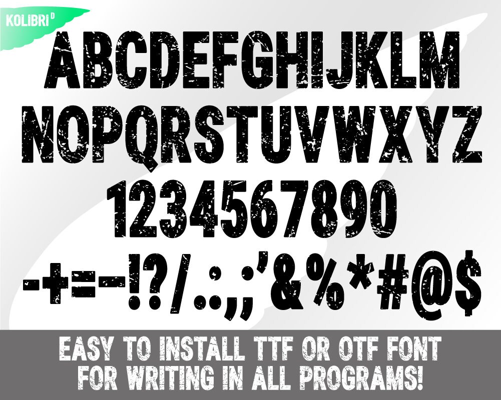 Stunned Lettering Svg Distressed Font Svg – Distressed Svg – Grunge Svg – Alphabet Letters ...