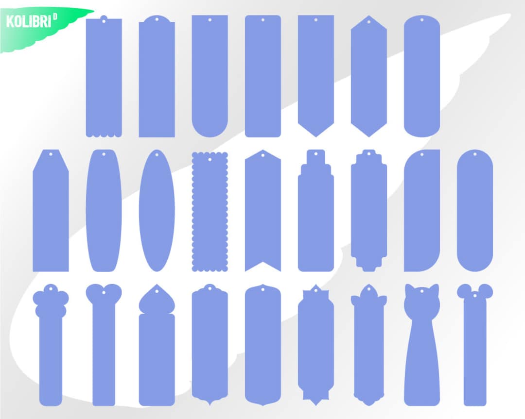 Bookmark Svg Bookmarks Template Svg Bookmark Printable Etsy