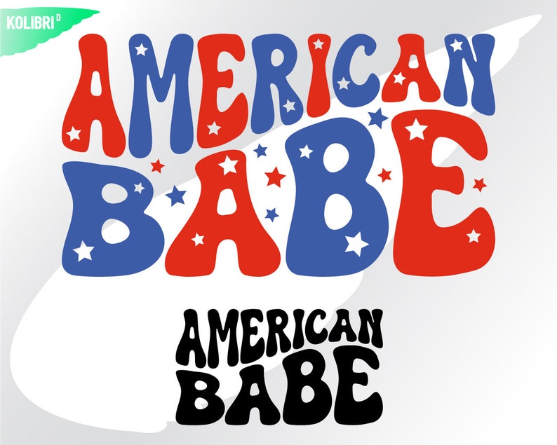 american babe svg