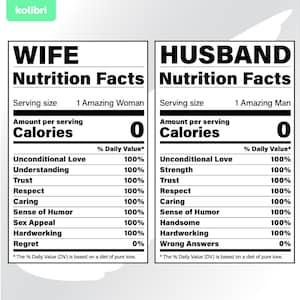 Esposa svg – Marido svg – Casamento svg – Esposa Fatos nutricionais svg – Nutrição svg – Rótulo de casamento svg – eps, png, dxf, pdf, svg para cricut