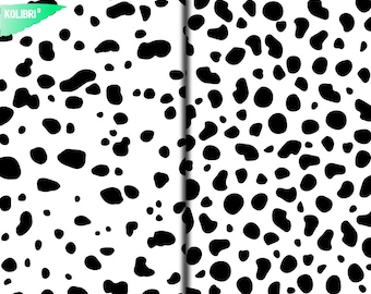 Dalmatian svg – Dalmatian pattern svg – Dalmatian print svg – Dots Dog svg – Spots svg – Dalmatian png – eps, png, dxf, pdf, svg for cricut