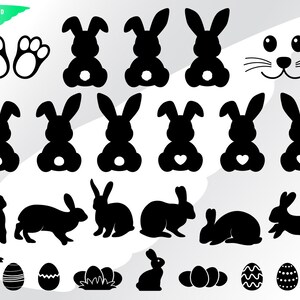 Bunny Svg – Easter Bunny Svg – Easter Bunnies Svg – Bundle Easter Svg ...