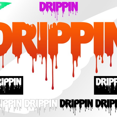 Drippin Svg Drippin Clipart Dripping Svg Syrup Svg - Etsy