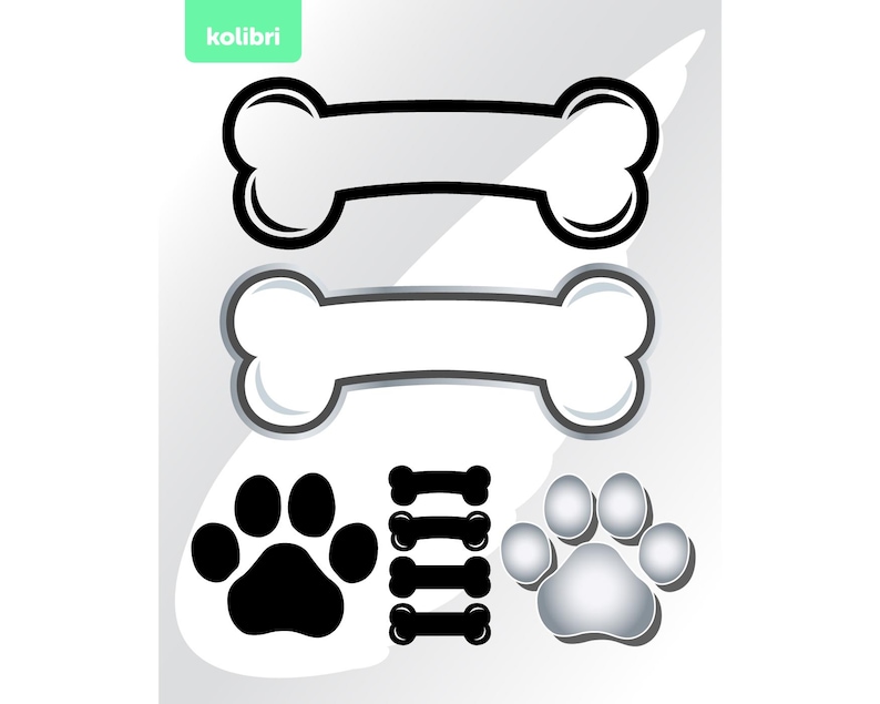 dog bone svg