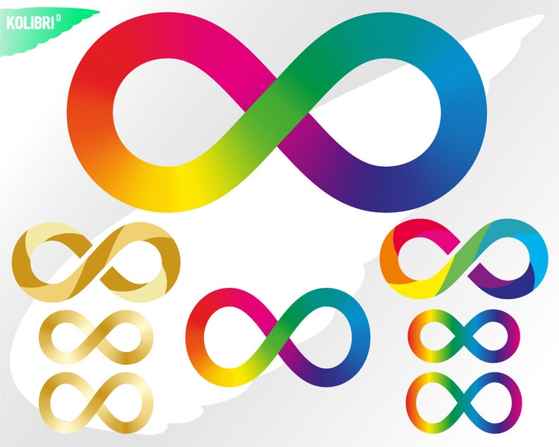 Autism Svg – Infinity Rainbow Svg – Neurodiversity Svg – Autism Clipart ...