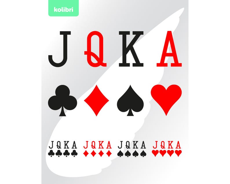 card suits svg