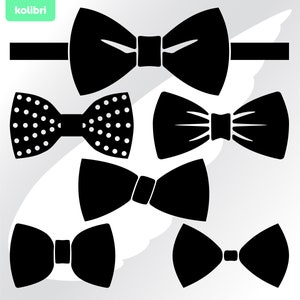 Bow Tie Svg Bow Tie Clipart Elegant Man Svg Bow Svg Groom Svg Formal ...