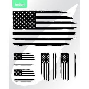 US flag svg – Flag clipart – Flag distressed svg – Monogram USA svg – Grunge svg – Personalized flag svg – eps png, dxf, pdf, svg for cricut
