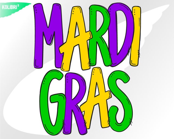 Mardi Gras Svg Mardi Gras Clipart Happy Mardi Gras Png | Etsy
