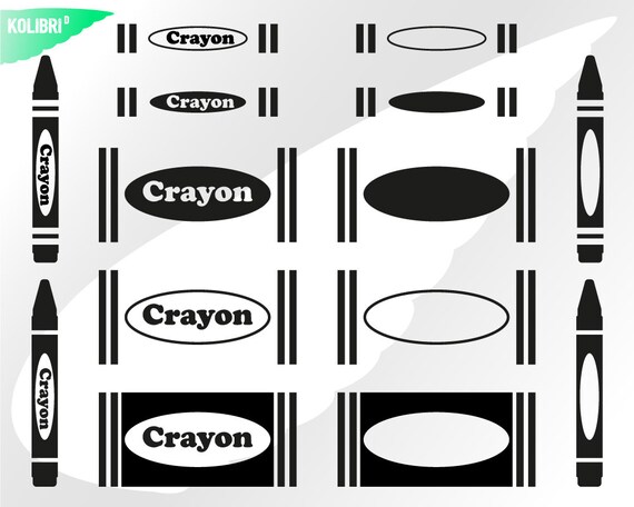 Download Crayon Svg Crayon Clipart Teacher Svg Grade School Svg Etsy