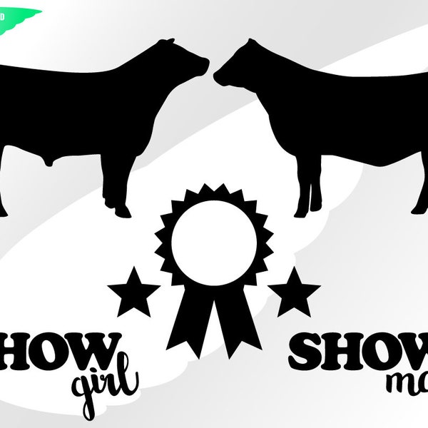 Steer svg – Steer clipart – Steer show svg – Heifer svg – Show girl svg – Monogram frame svg – Show mom svg – eps png dxf pdf svg for cricut