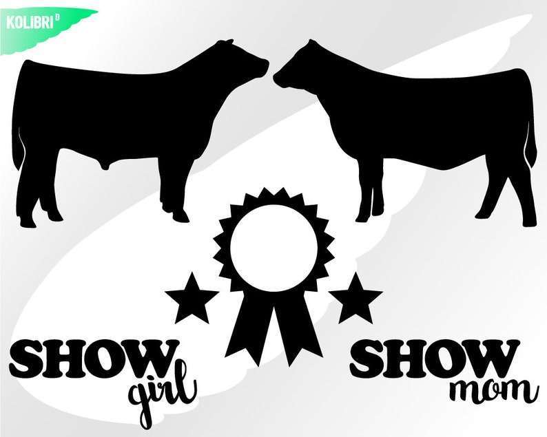 Steer Svg Steer Clipart Steer Show Svg Heifer Svg Show Etsy