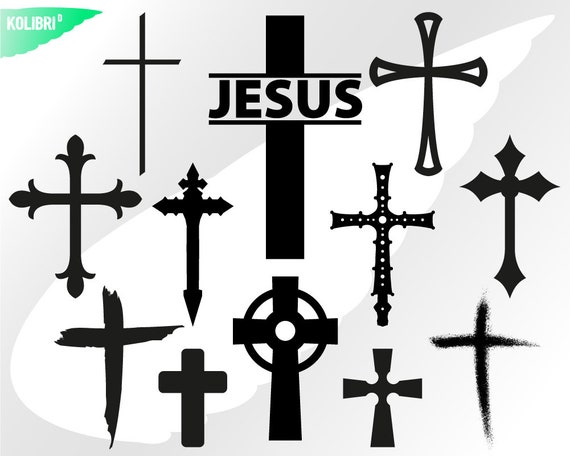 Cross Svg Cross Clipart Jesus Svg Jesus Clipart Religious Svg Christian Svg  God Eps, Png, Dxf, Pdf, Svg for Cricut, Sublimate - Etsy Israel