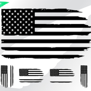 grunge flag svg