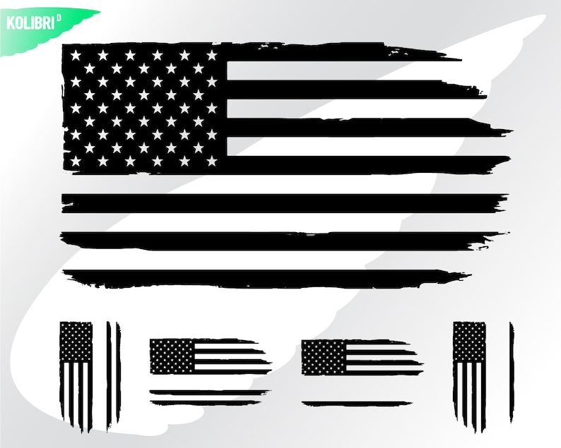grunge flag svg