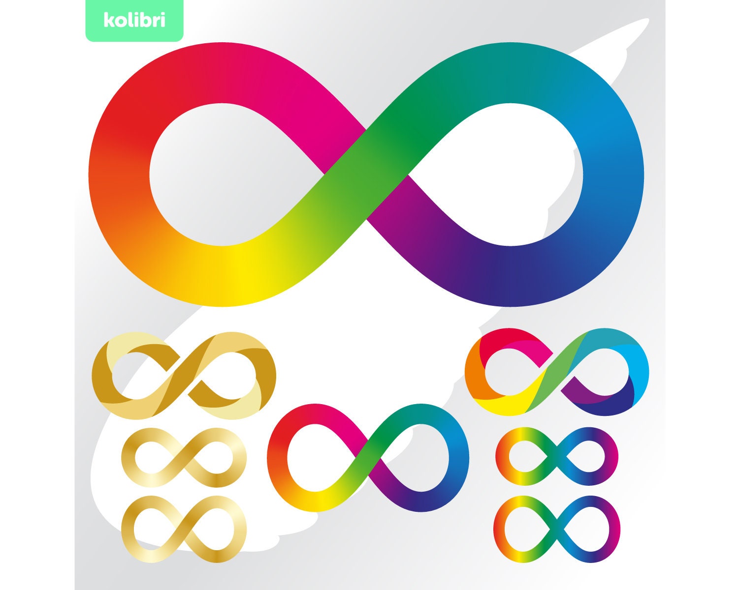 Autism Svg – Infinity Rainbow Svg – Neurodiversity Svg – Autism Clipart ...
