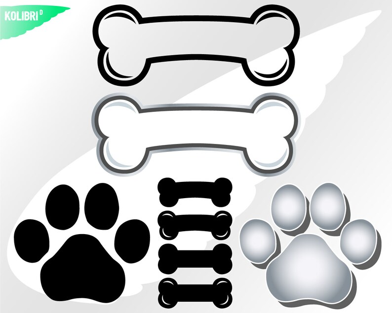 dog bone svg