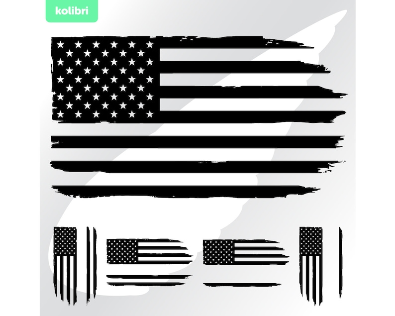 grunge flag svg