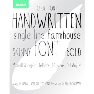 Handschriftliche Schriftart – Cami Rae einzeilige Schrift – Bold otf, ttf – Retro Country svg – eps, png, dxf, pdf, svg, crcut, crcut, procreate