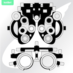 Optometrie svg – Optometrie Clipart – Optiker svg – Brillen Auge svg – Optiker svg – Tech svg – eps, png, dxf, pdf, svg für Cricut Shirt
