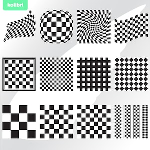 Checkered pattern svg – Chess seamless checkered svg – Rally svg – Race stripes svg – Wavy flag pattern – eps png, dxf, pdf, svg for cricut