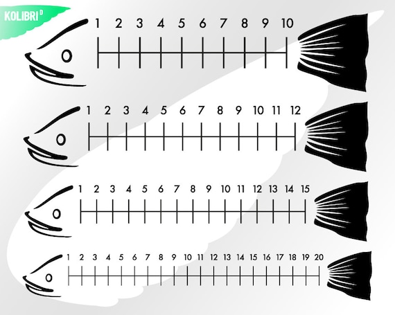 Ruler. Files prepared for Cricut. SVG Clip Art. Digital file available for  instant download (eps, svg, pdf, dxf, png, jpeg)