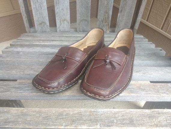 Vintage Born Brown Leather Shoes 