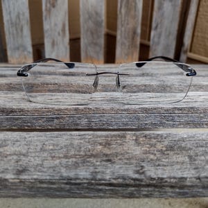 Ray-Ban Liteforce Black Rimless Eyeglasses (Frames Only) Retro Vintage Eyewear Style RB 8724 Made in Italy