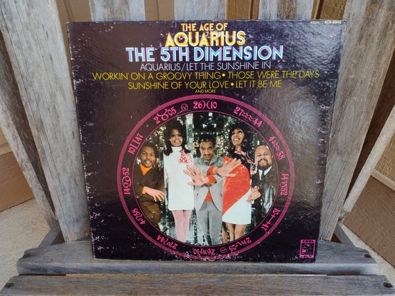 The Fifth Dimension Vinyl Record Titled the Age of Aquarius Retro
