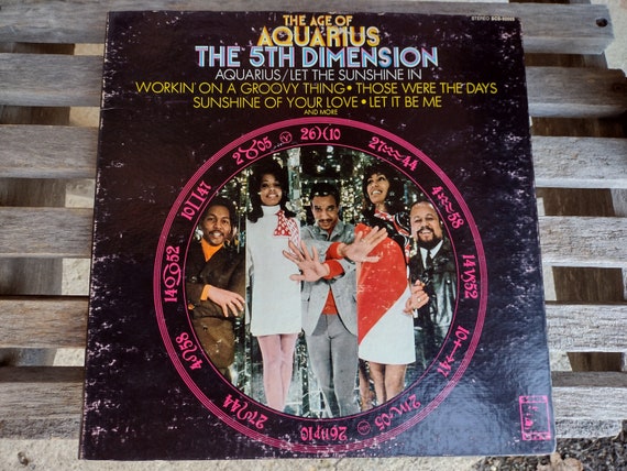 The Fifth Dimension Vinyl Record Titled the Age of Aquarius Retro