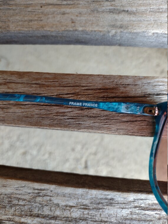 Pappagallo VIII Marble Blue Eyeglasses (Frames On… - image 6