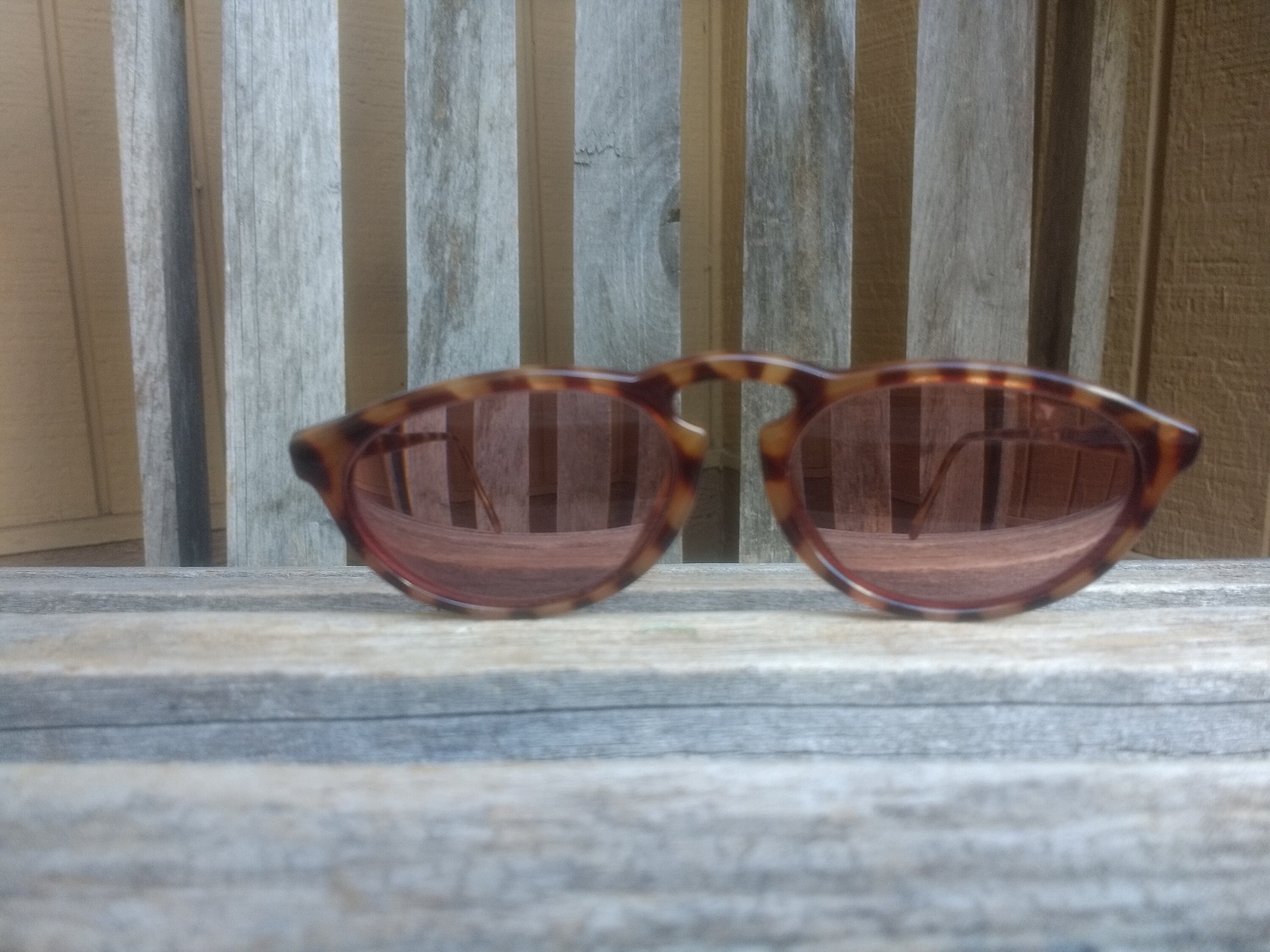 Bausch & Lomb Britt Hexagon Sunglasses FRAMES ONLY Tortoise Shell WIDE ARMS Amazon.com: Ray-Ban Unisex RX5472 Britt Hexagonal  main image 3
