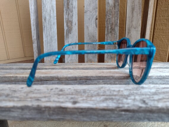 Pappagallo VIII Marble Blue Eyeglasses (Frames On… - image 2