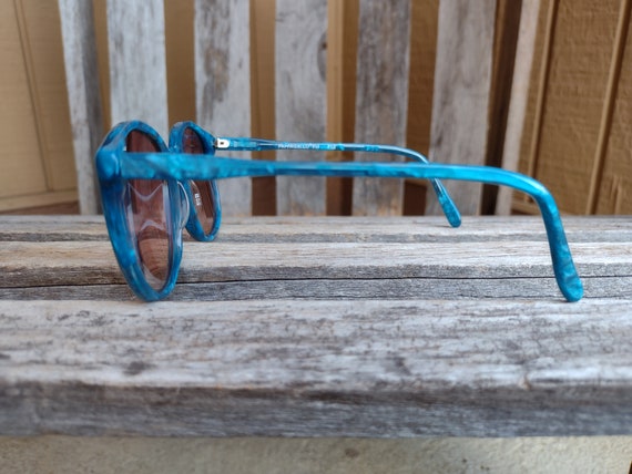 Pappagallo VIII Marble Blue Eyeglasses (Frames On… - image 3