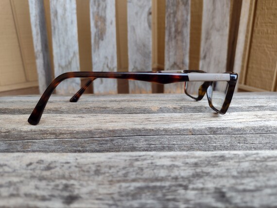 Ray-Ban Plastic Brown Tortoise Shell Eyeglasses (… - image 2