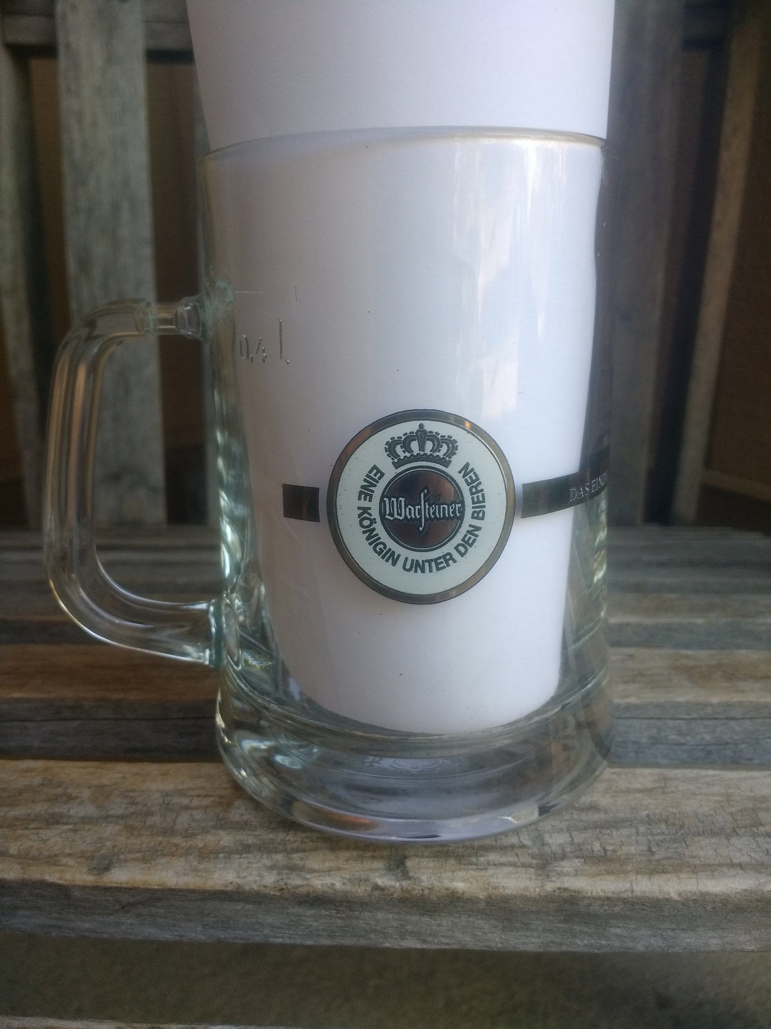 warsteiner beer stein