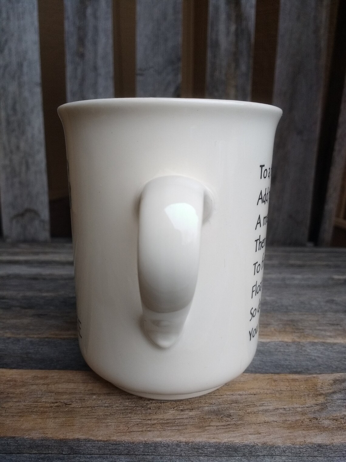 Vintage Carrigaline Irish Pottery Coffee Mug With Irish Coffee Etsy