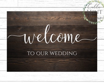 Welcome Wedding Svg Etsy