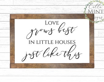 Love Grows Best Svg Etsy