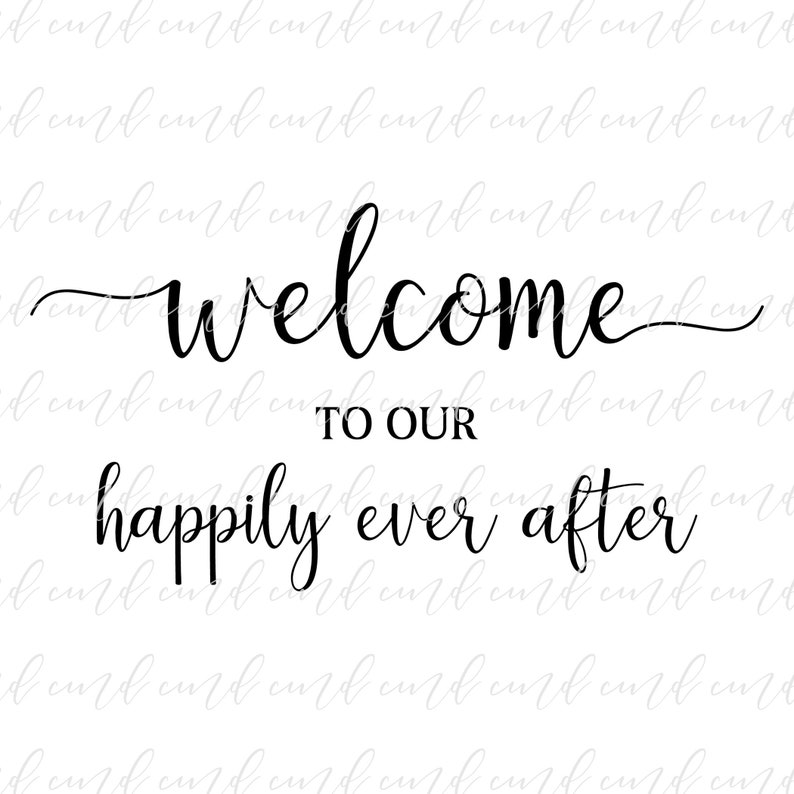 Free Free 231 Wedding Welcome Svg SVG PNG EPS DXF File