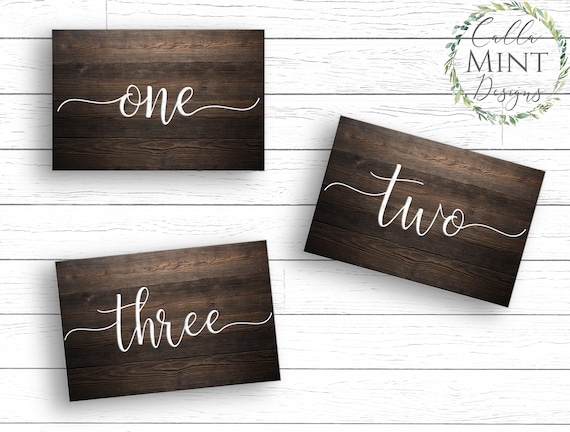 Download Table Number Svg Table Numbers Svg Wedding Table Numbers Etsy