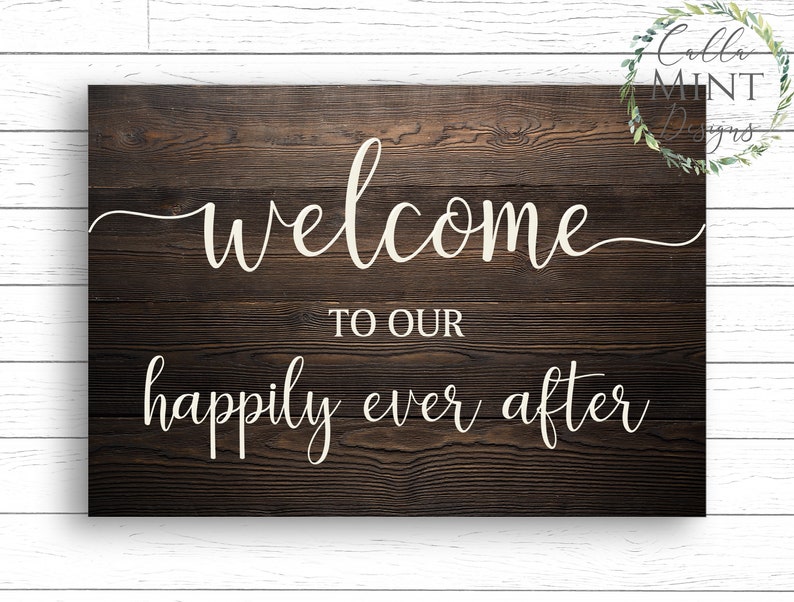Free Free 166 Welcome Wedding Sign Svg SVG PNG EPS DXF File