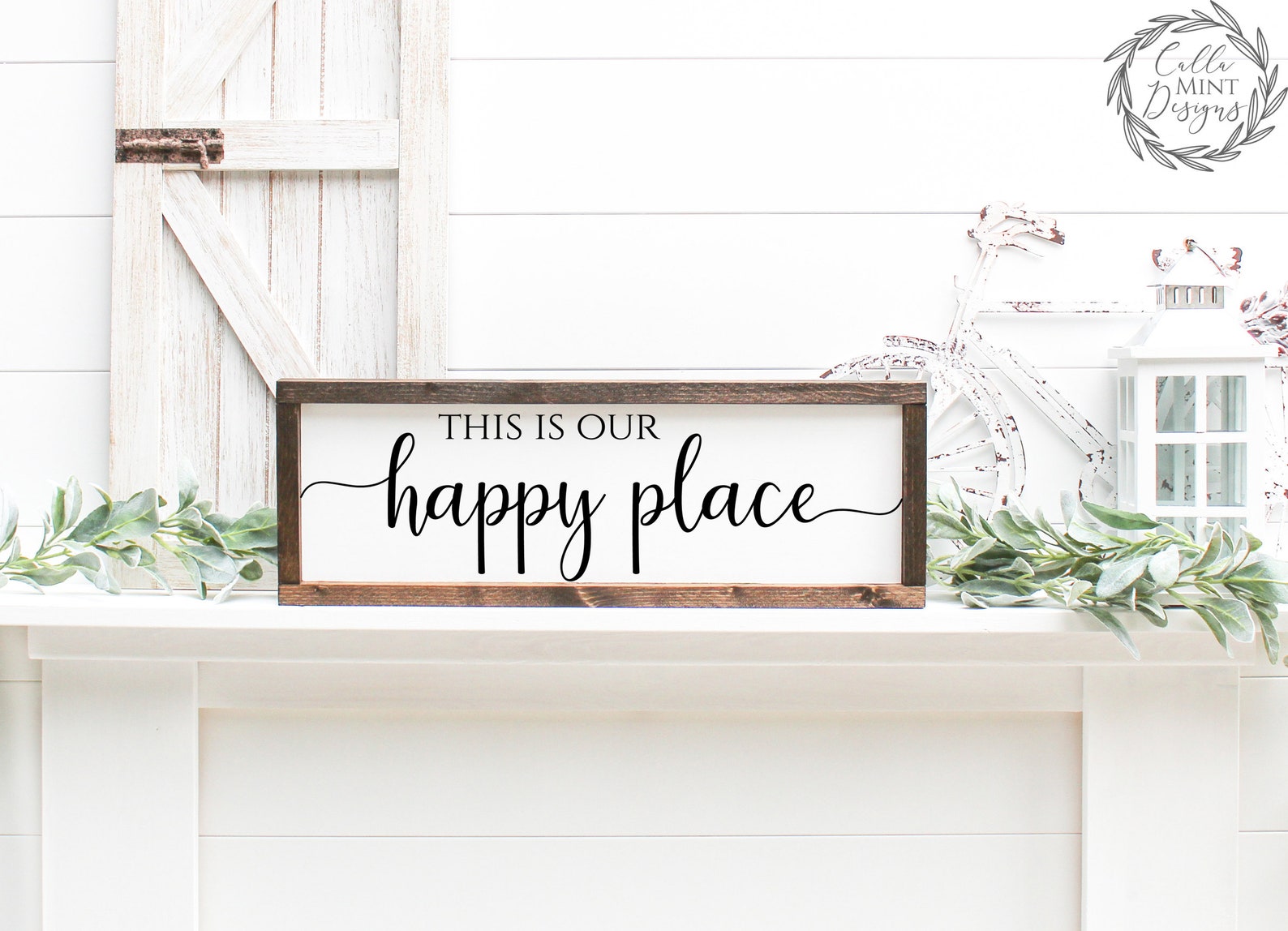 This is Our Happy Place Svg Happy Place Svg Home Sign Svg Etsy
