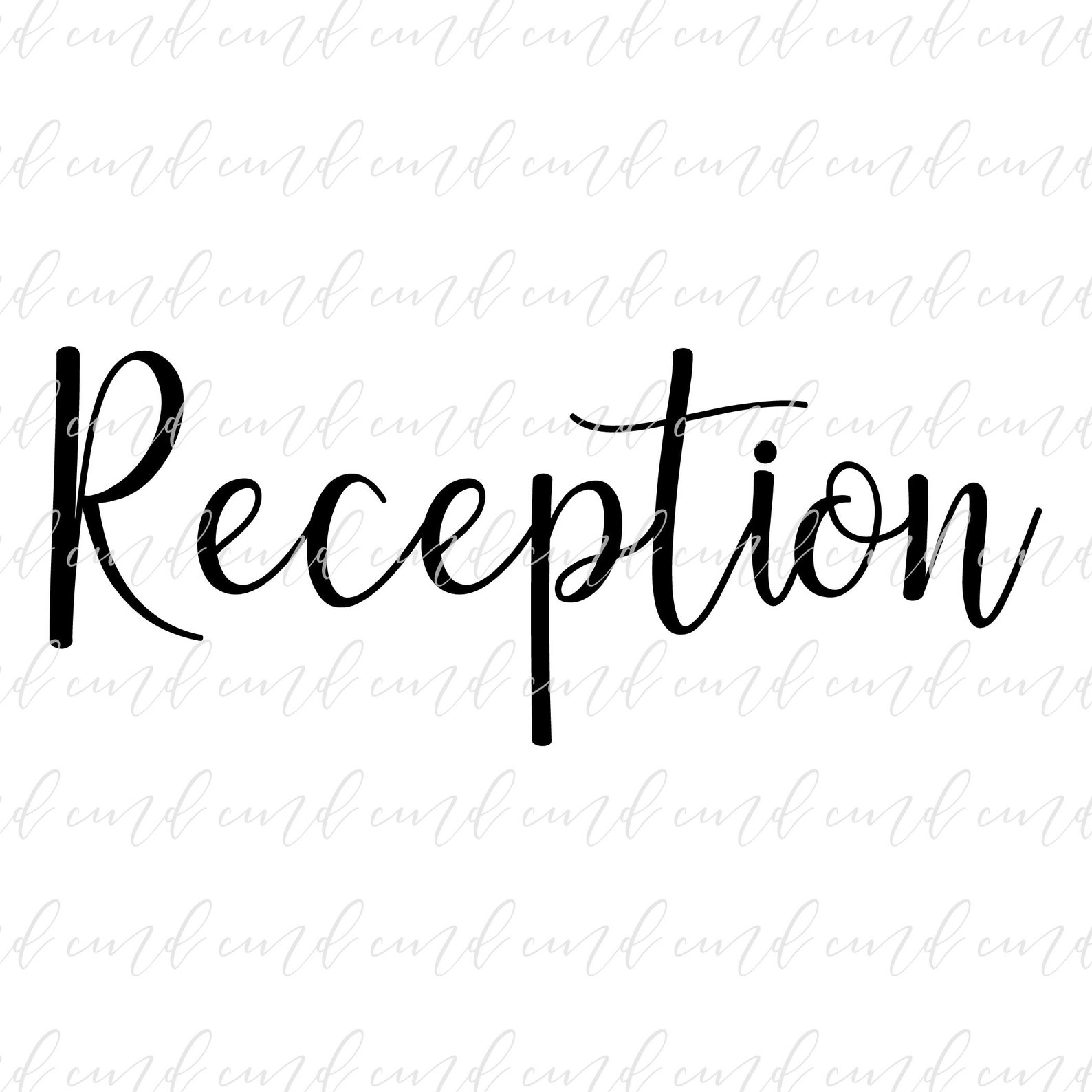 Reception Svg Reception Sign Svg Wedding Svg Wedding Sign Etsy